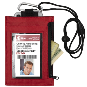 Angel Cell Phone & ID Holder Wallet with Carabiner