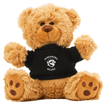 6" Plush Teddy Bear With Choice of T-Shirt Color