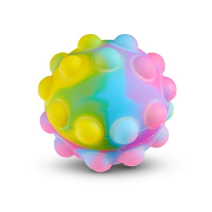 Tie Dye Push Pop Bubble Ball Fidget Sensory Toy