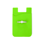 Prime Line Silicone Card Holder with Metal Ring Phone Stand