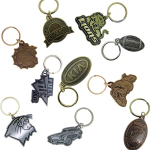 Antiqued Diestruck Keychains